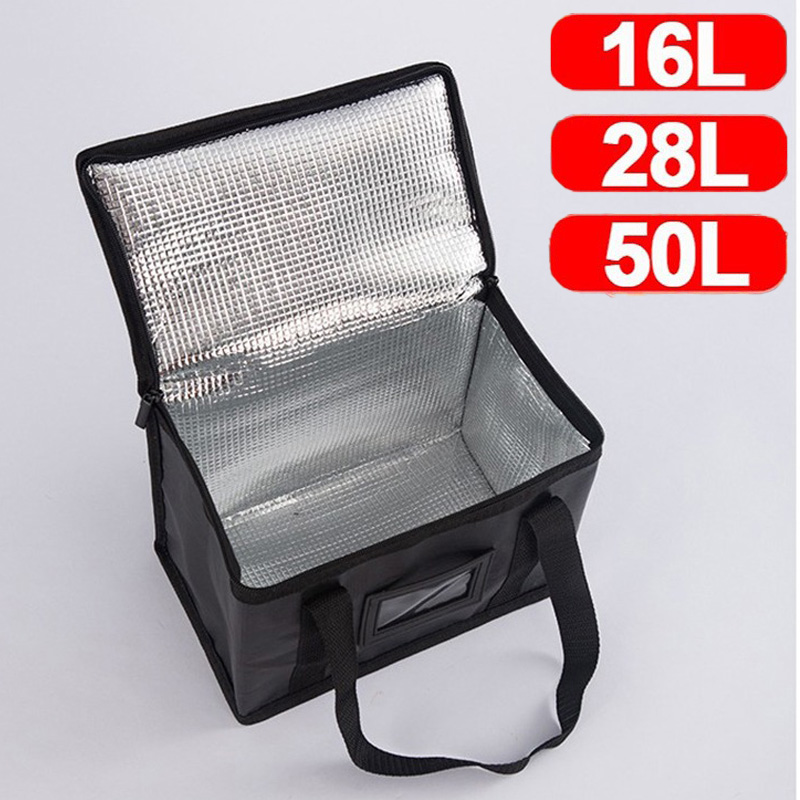 Food Storage Warmer - 1pc Large Insulated Picnic Bags, Thermal