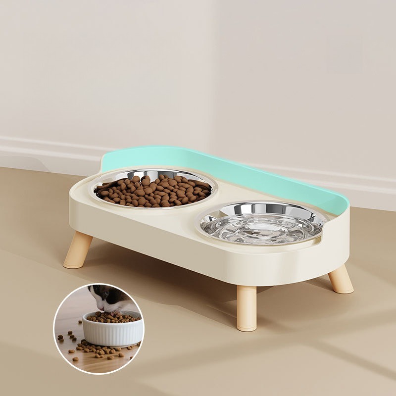 Storage Tips For Food - Cat Bowl Pet Feeding Bowl Tip-resistant