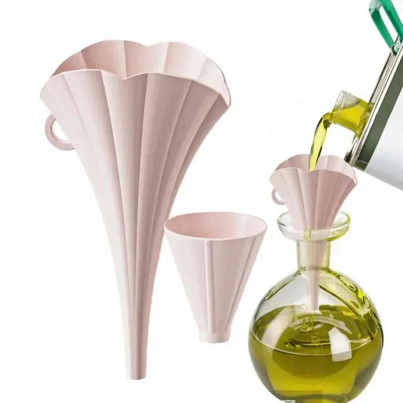 Portion Control Container - Funnel Collapsible Food Grade Kitchen Oil