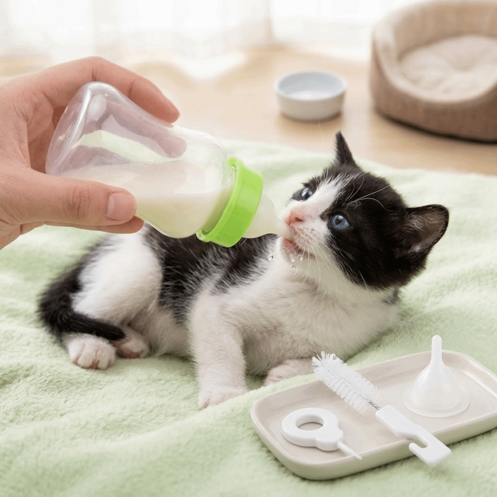 Storage Tips For Food - 4pcs/ Set 150ml Capacity Pet Feeding