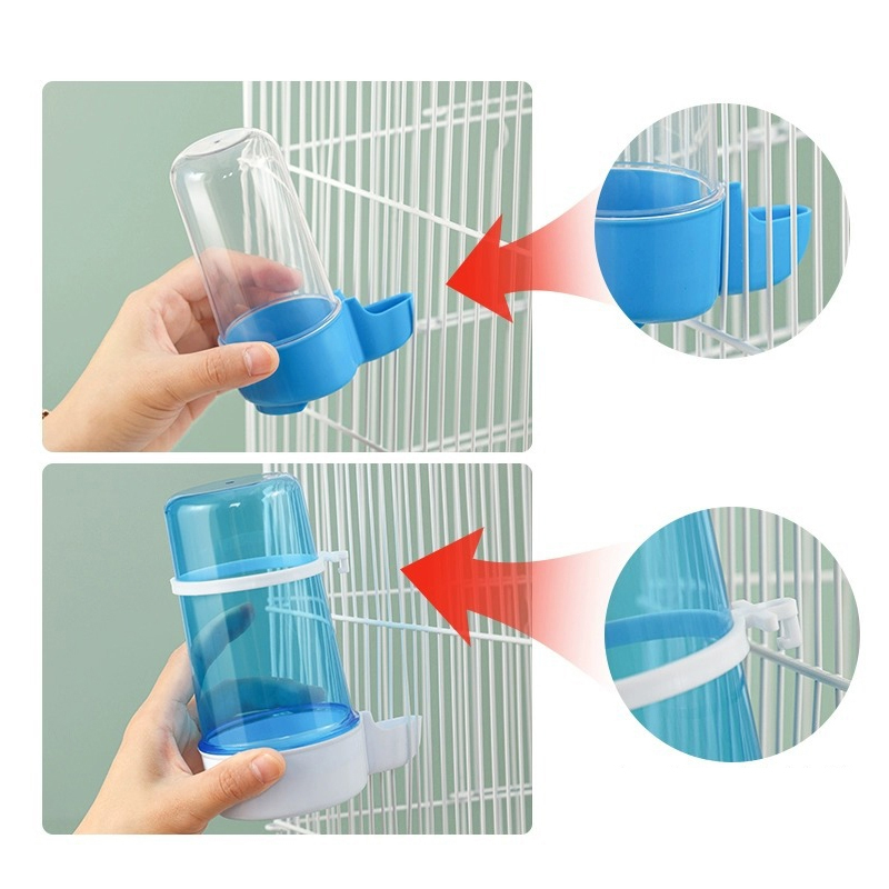 Portion Control Container - Hanging Pet Feeder Squirrel Parrot Water