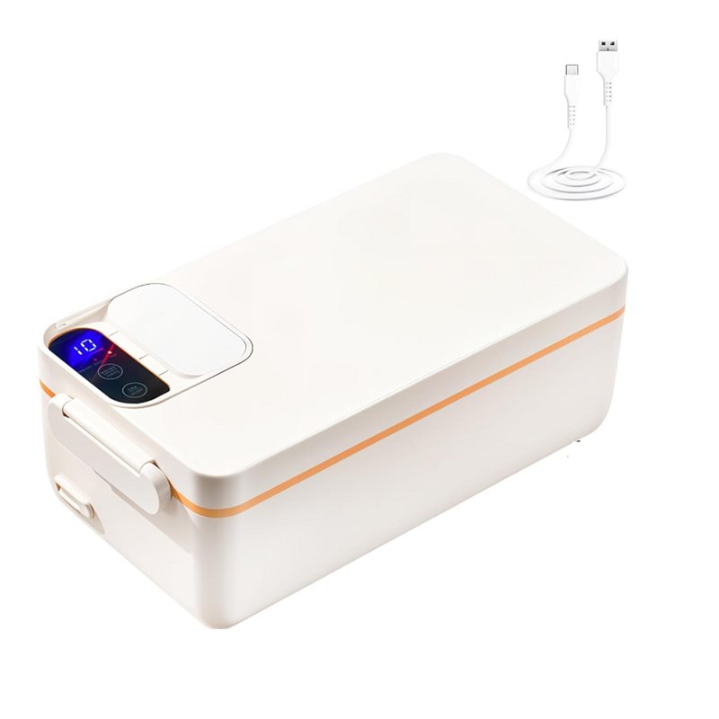 Portable Food Warmer - 【SELL FAST 】Cordless Electric Heated-Lunch Box-Rechargeable