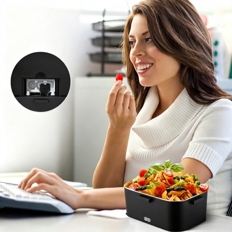 Portable Food Warmer - Electric Heated Lunch Box 110V for