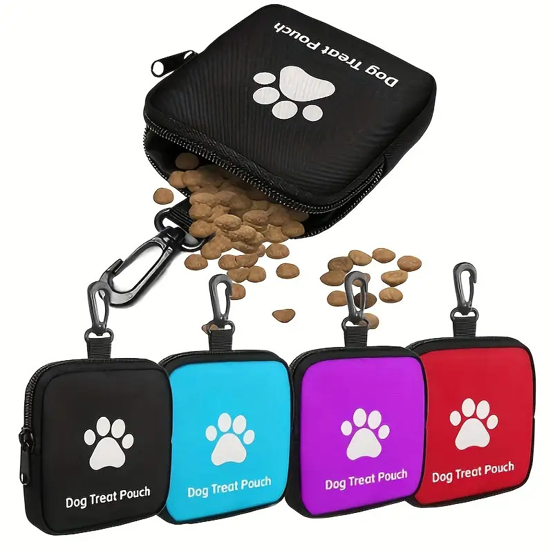 Food Storage Zip Bags - Dog Training Treat Pouch,Travel Portable Pet