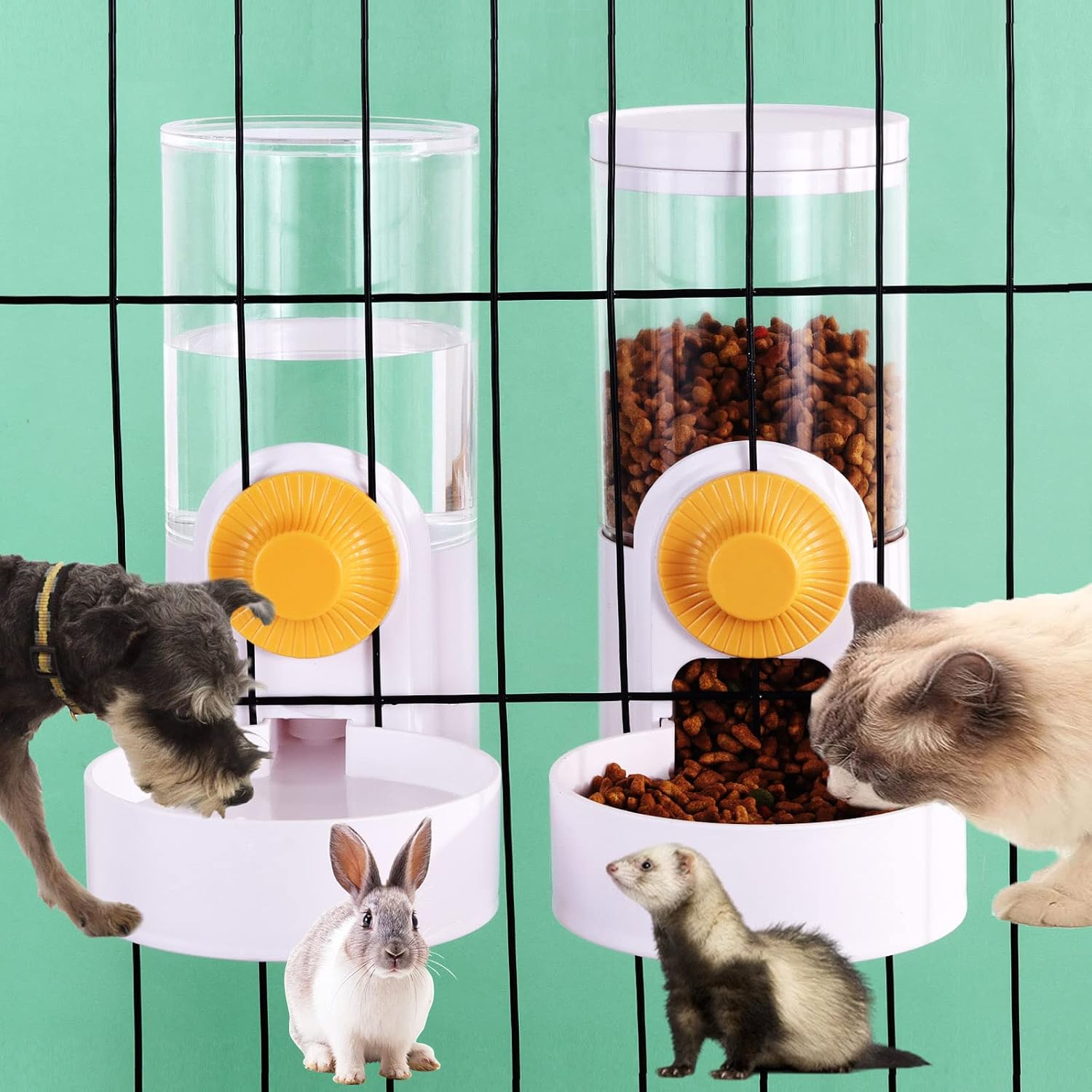 Portion Control Container - New Tepy Hanging Automatic Pet Food