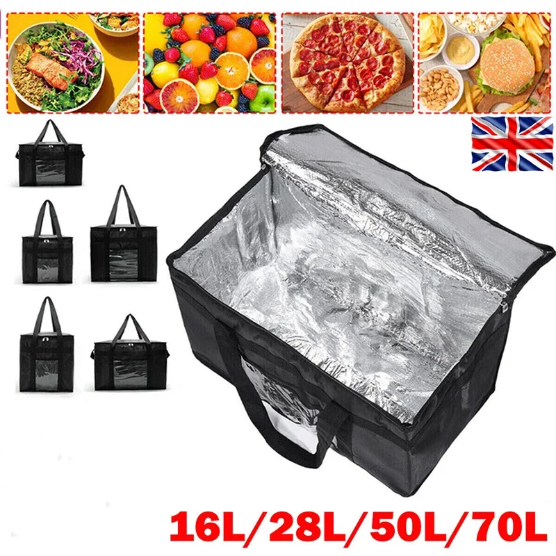 Food Storage Warmer - 16L-70L Insulated Thermal Tote Bag Big