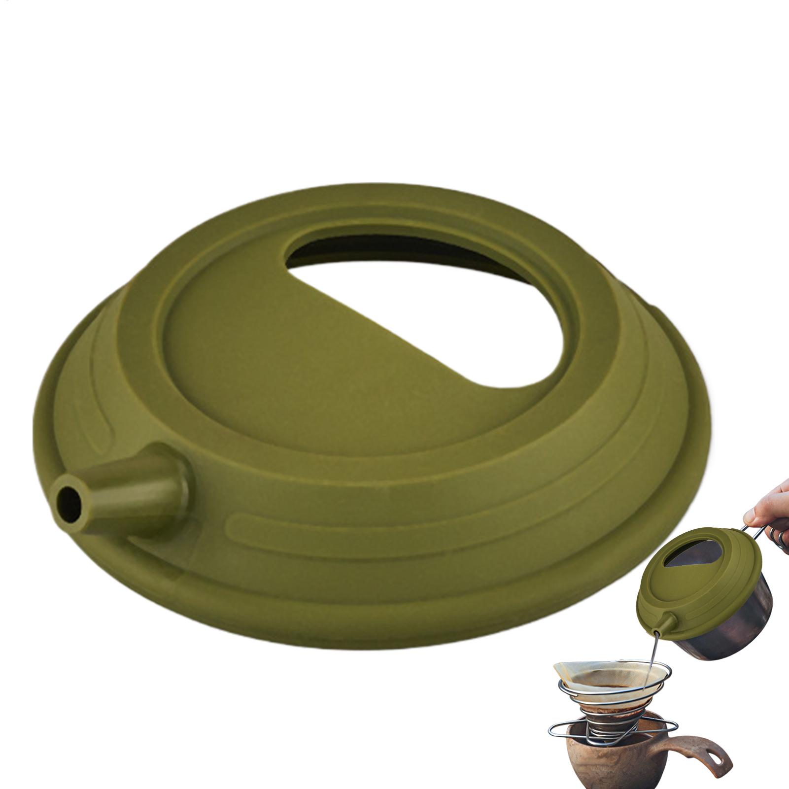 Food Storage Not Plastic - 1PC Silicone Stretch Pot Lids Set