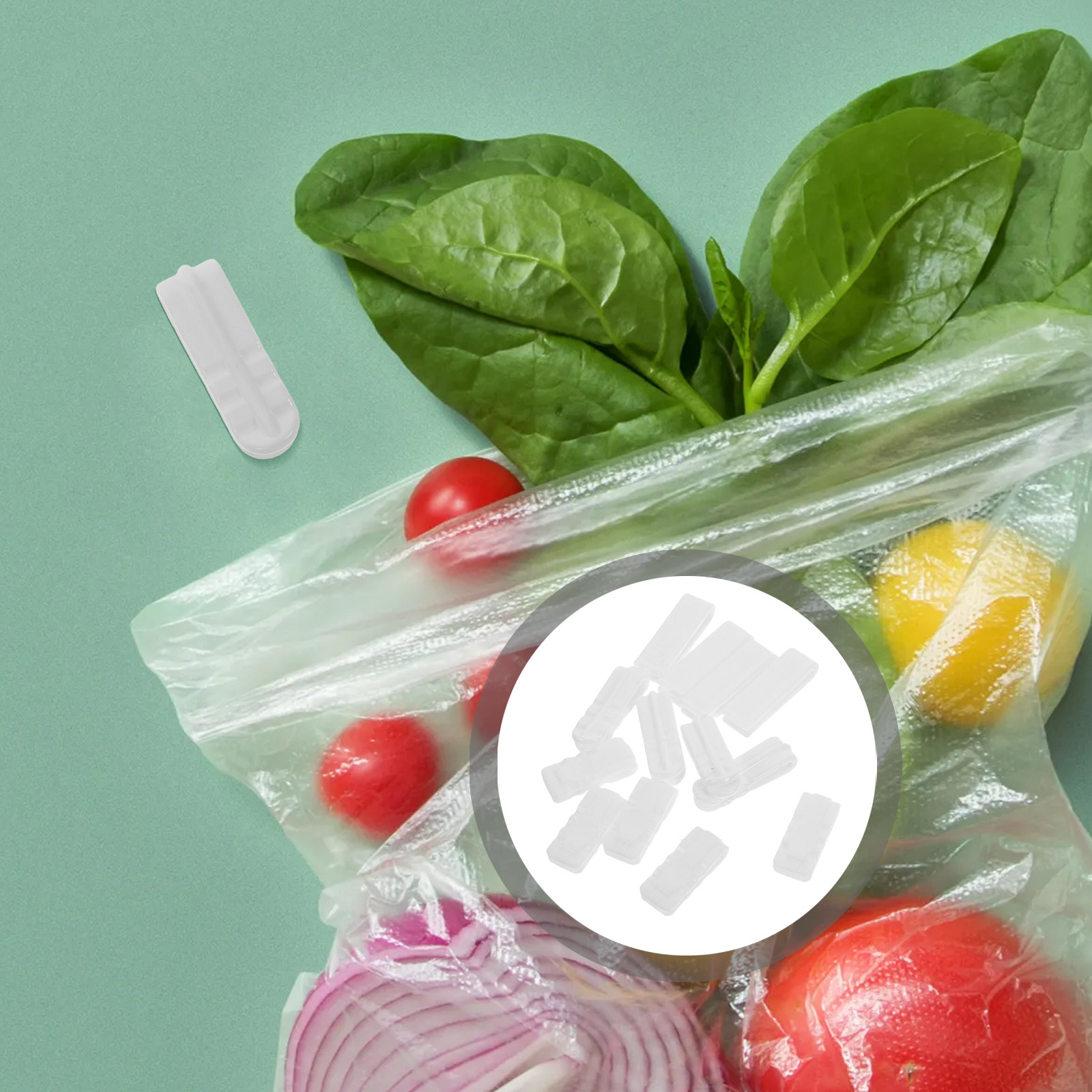 Food Storage Vacuum Seal - 15Pcs Vacuum Bag Sealing Clips Plastic