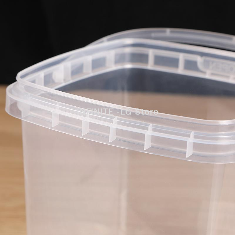 10pcs Plastic 500/1000 ML Buck - Food Storage Containers With Lids review and price