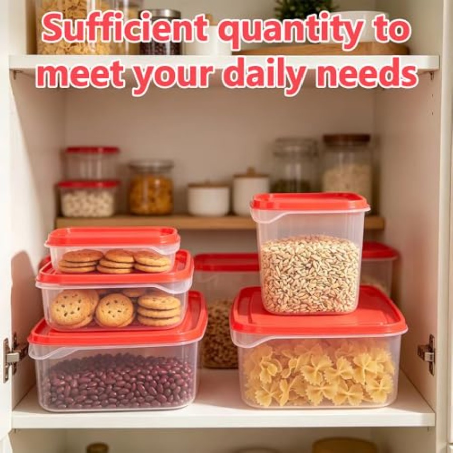17Pcs Plastic Food Storage Set - Food Storage Containers With Lids review and price