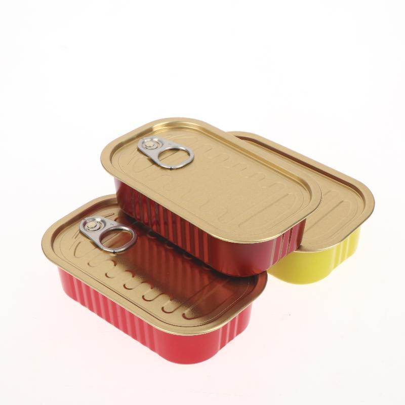 2Pcs Metal Rectangular Empty M - Food Storage Aluminum review and price