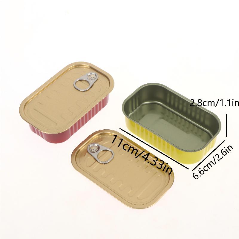 2Pcs Metal Rectangular Empty M - Food Storage Aluminum review and price
