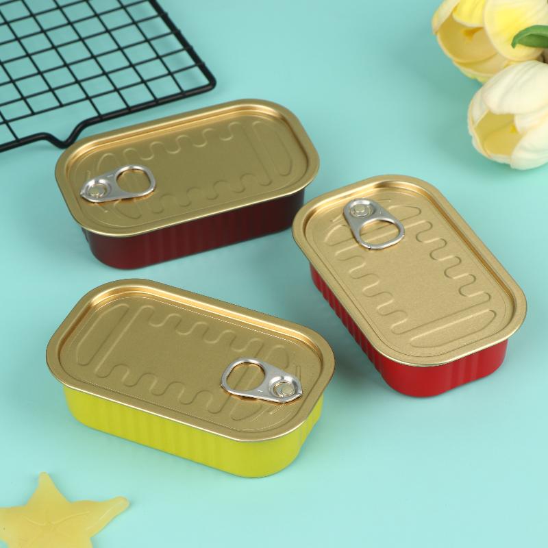 2Pcs Metal Rectangular Empty M - Food Storage Aluminum review and price