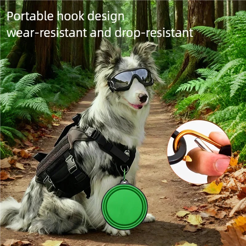 Folding Portable Silicone Dog  - Portion Control Container review and price