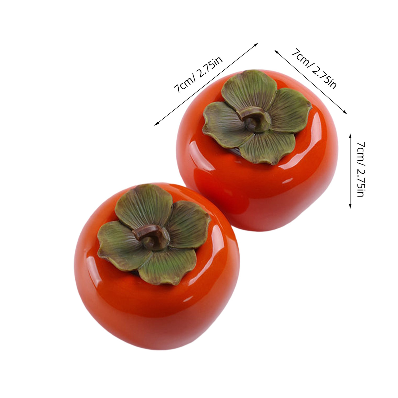 2Pcs Orange Persimmon Style Ce - Food Storage Jars Airtight review and price