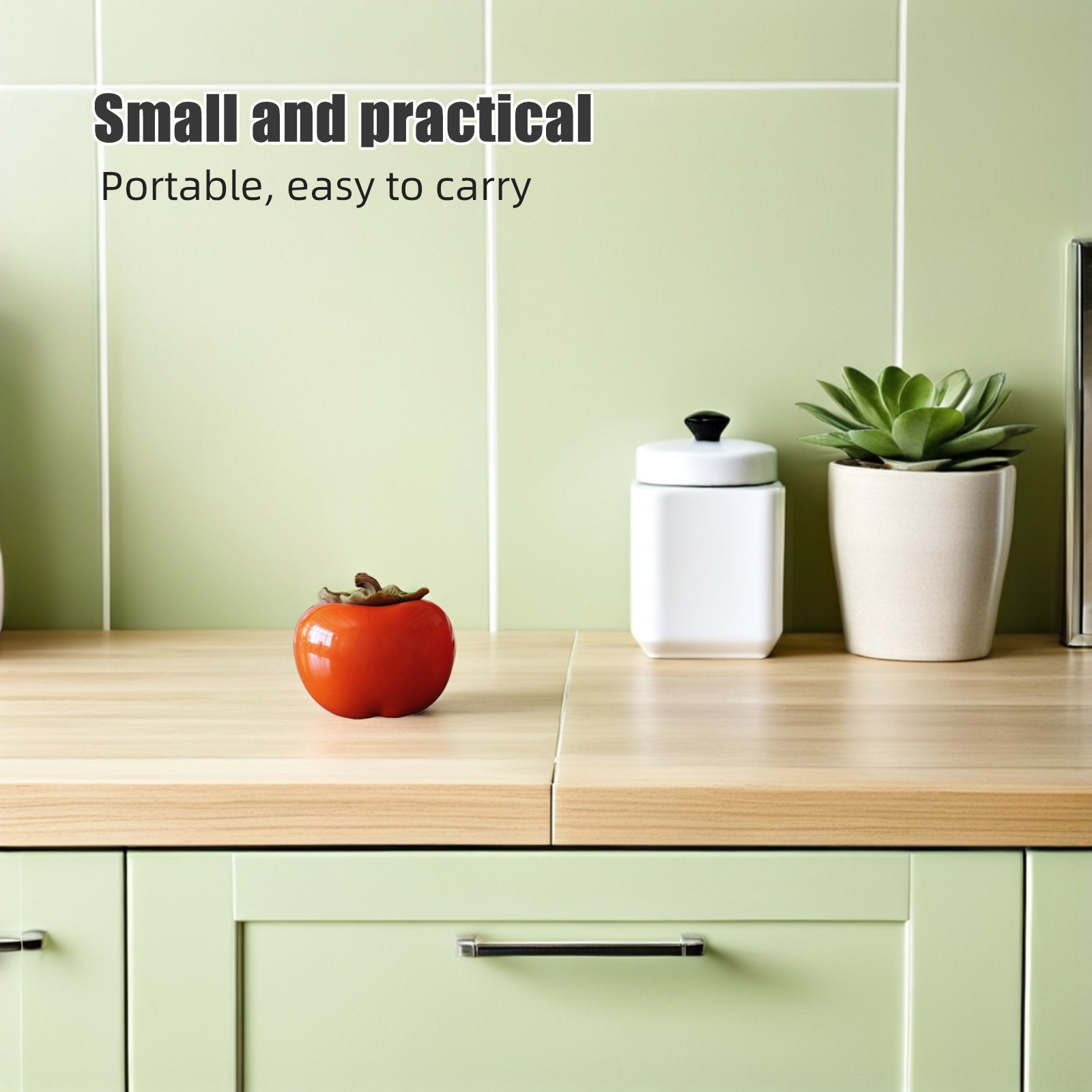 2Pcs Orange Persimmon Style Ce - Food Storage Jars Airtight review and price