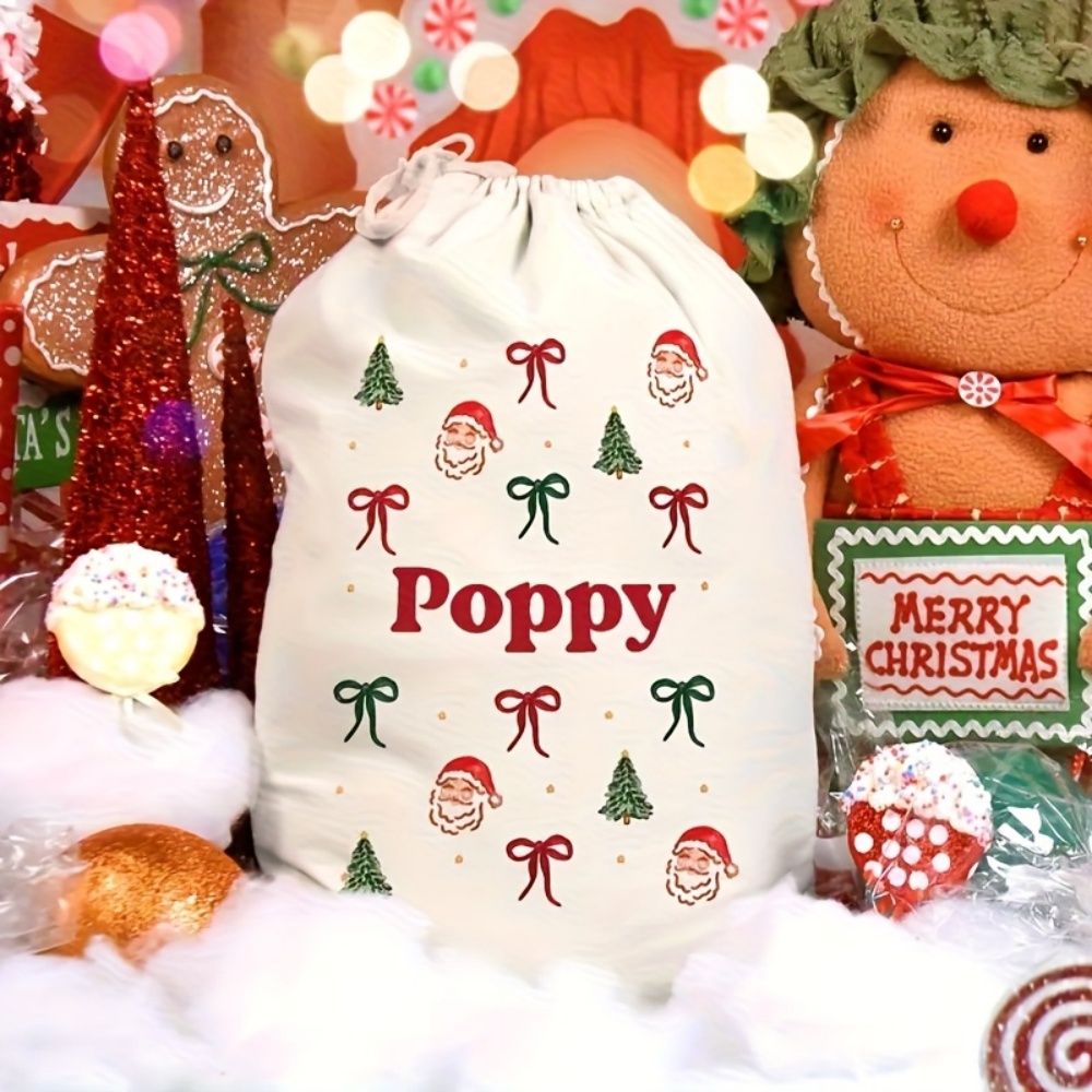 Personalised Simple Santa & Ch - Food Storage Name review and price