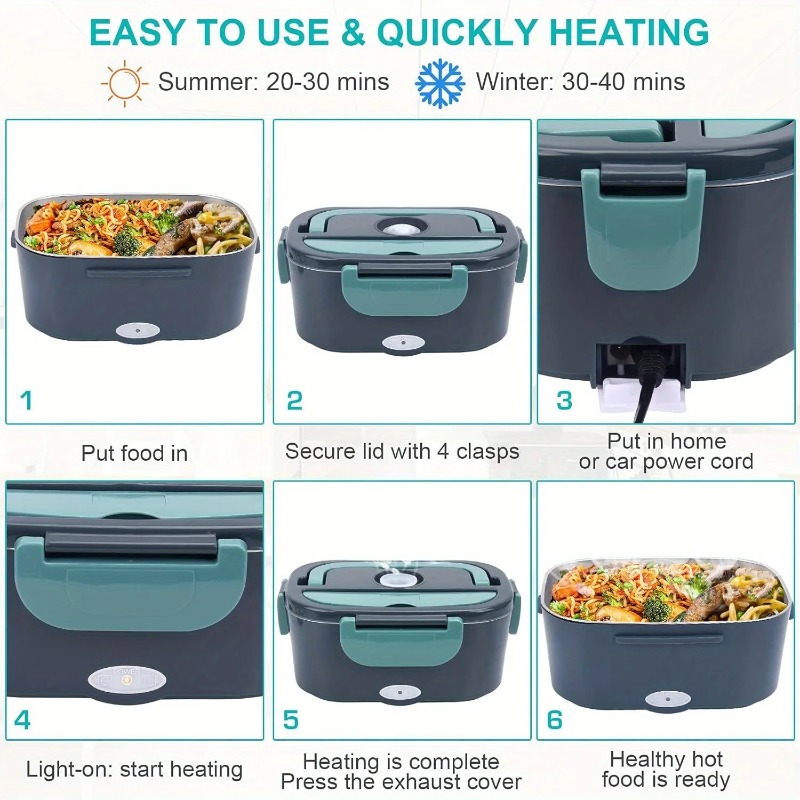 Portable Electric Food Warmer  - Portable Food Warmer review and price