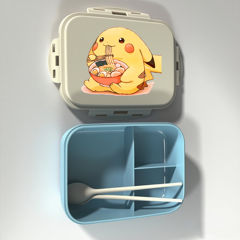 Cute Pokemons Bento Lunch Box  - Food Storage Containers B&M review and price