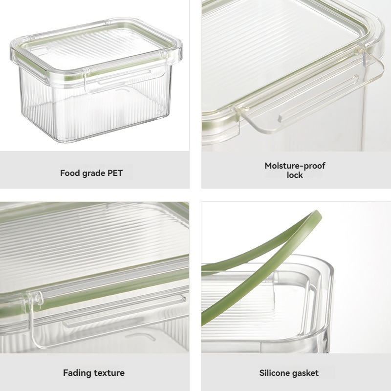 1 pc Rectangular storage conta - Food Storage Not Plastic review and price