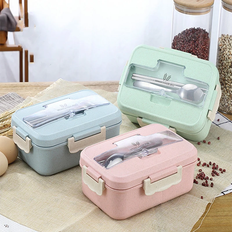Microwave Lunch Box Wheat Stra - Food Storage Containers B&M review and price