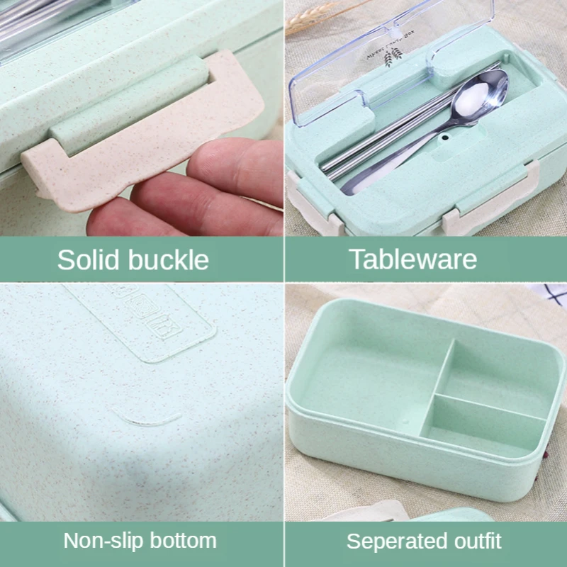 Microwave Lunch Box Wheat Stra - Food Storage Containers B&M review and price