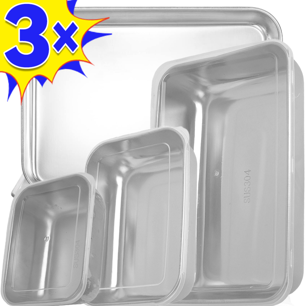 Stainless Steel Food Storage B - Food Storage Containers B&M review and price