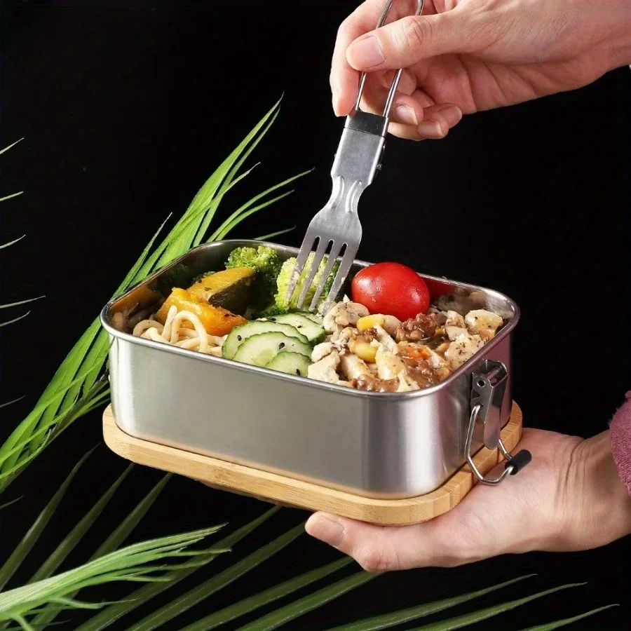 New 304 stainless steel bamboo - Food Storage Containers B&M review and price