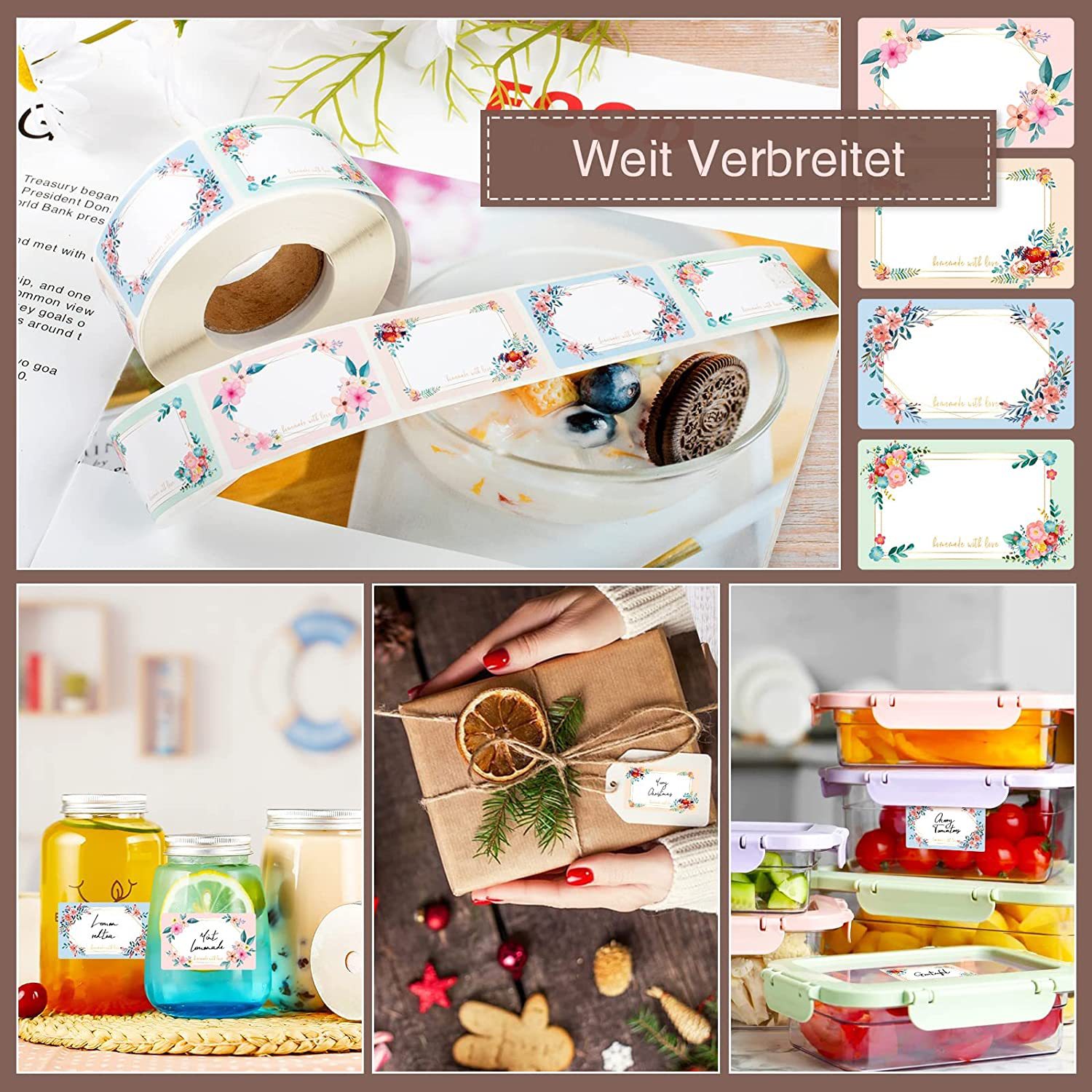 50/100/250PCS Sunflowers Packa - Food Storage Name review and price
