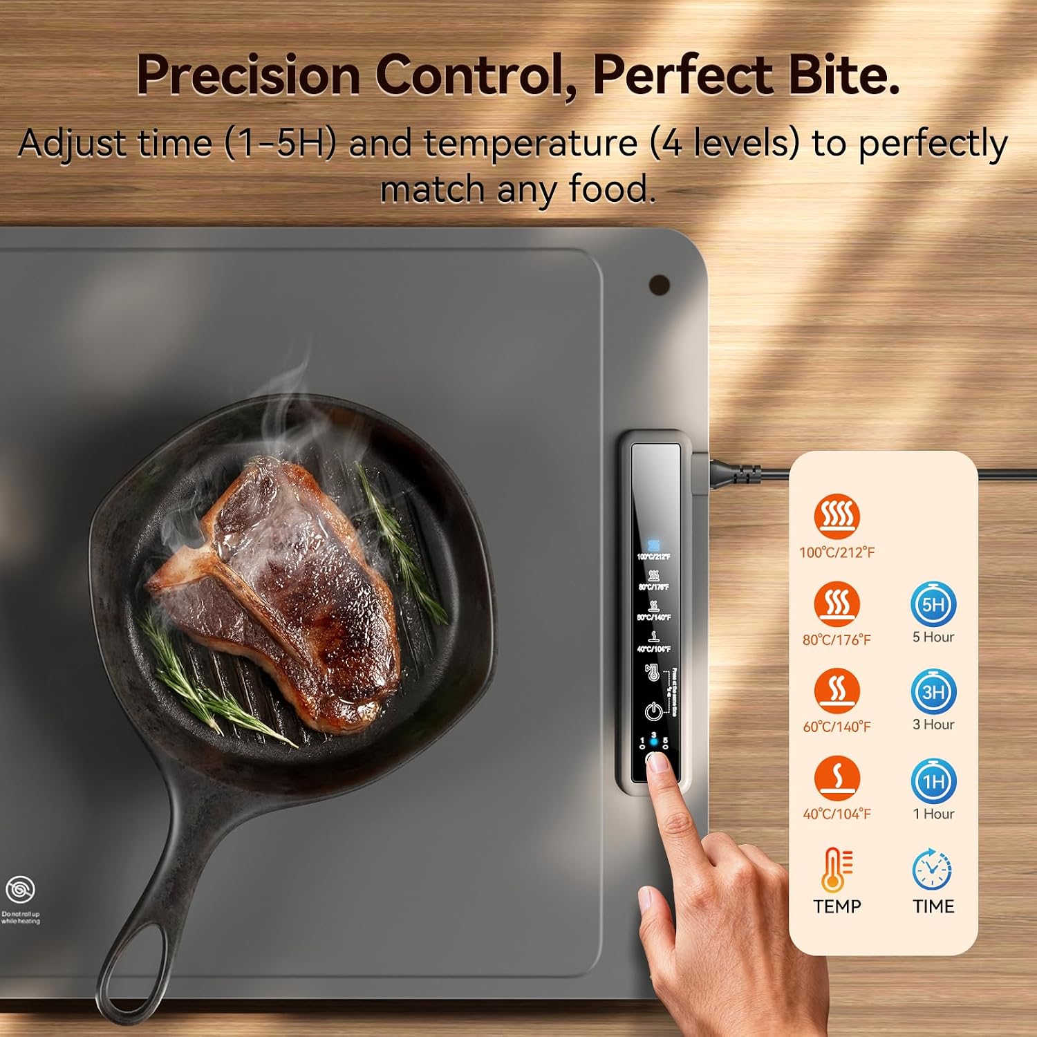 XXL 36x16in Food Warming Mat,  - Portable Food Warmer review and price