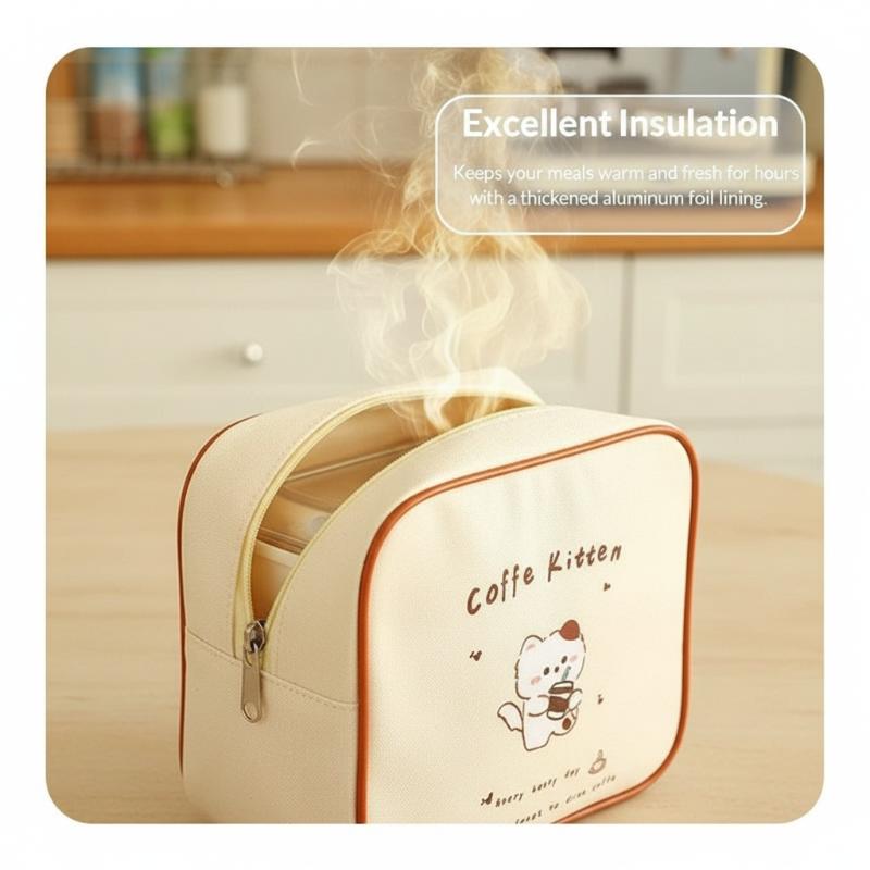 [J] Cute Cartoon Insulated Lun - Food Storage Warmer review and price