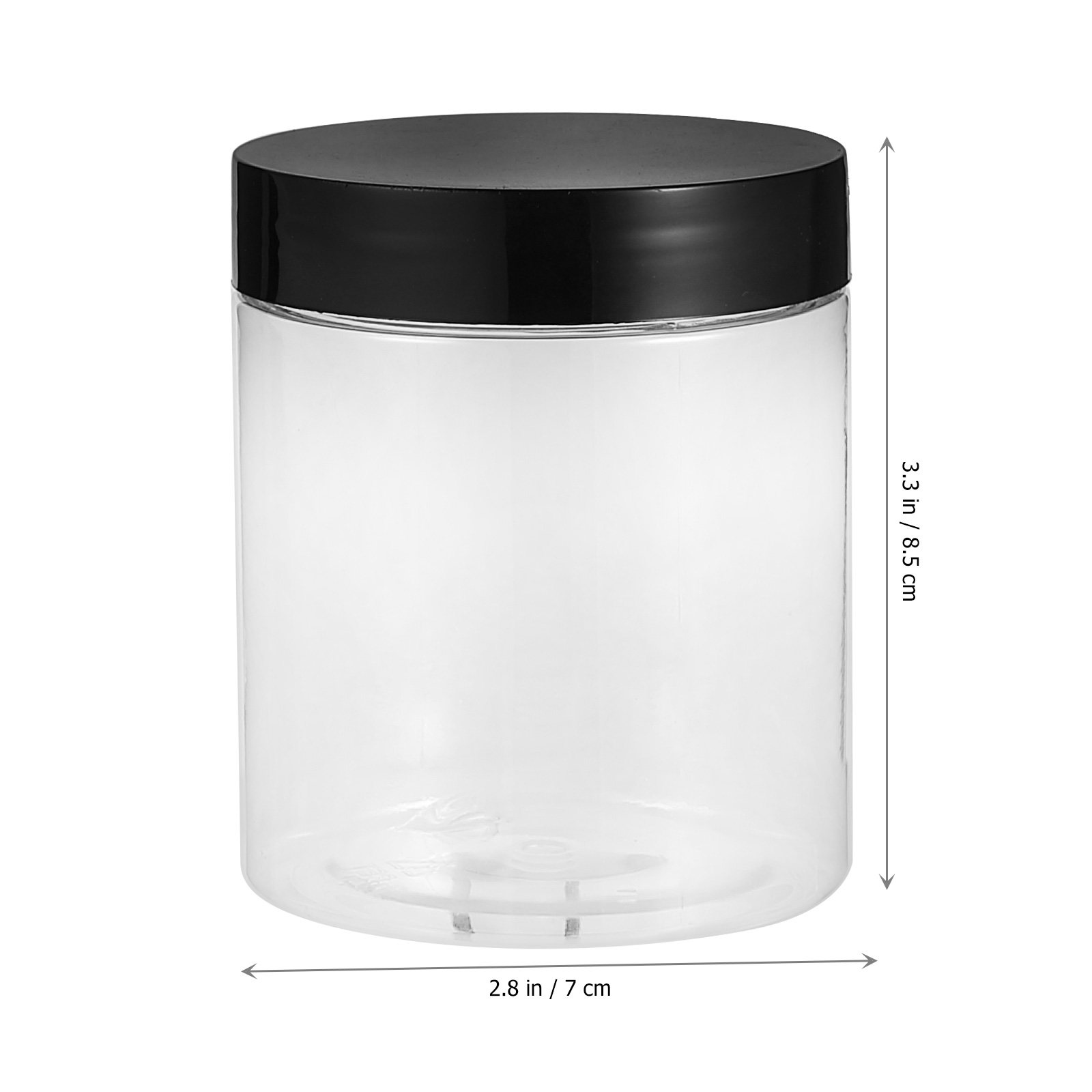12Pcs Clear Plastic Sealed Can - Food Storage Jars Airtight review and price