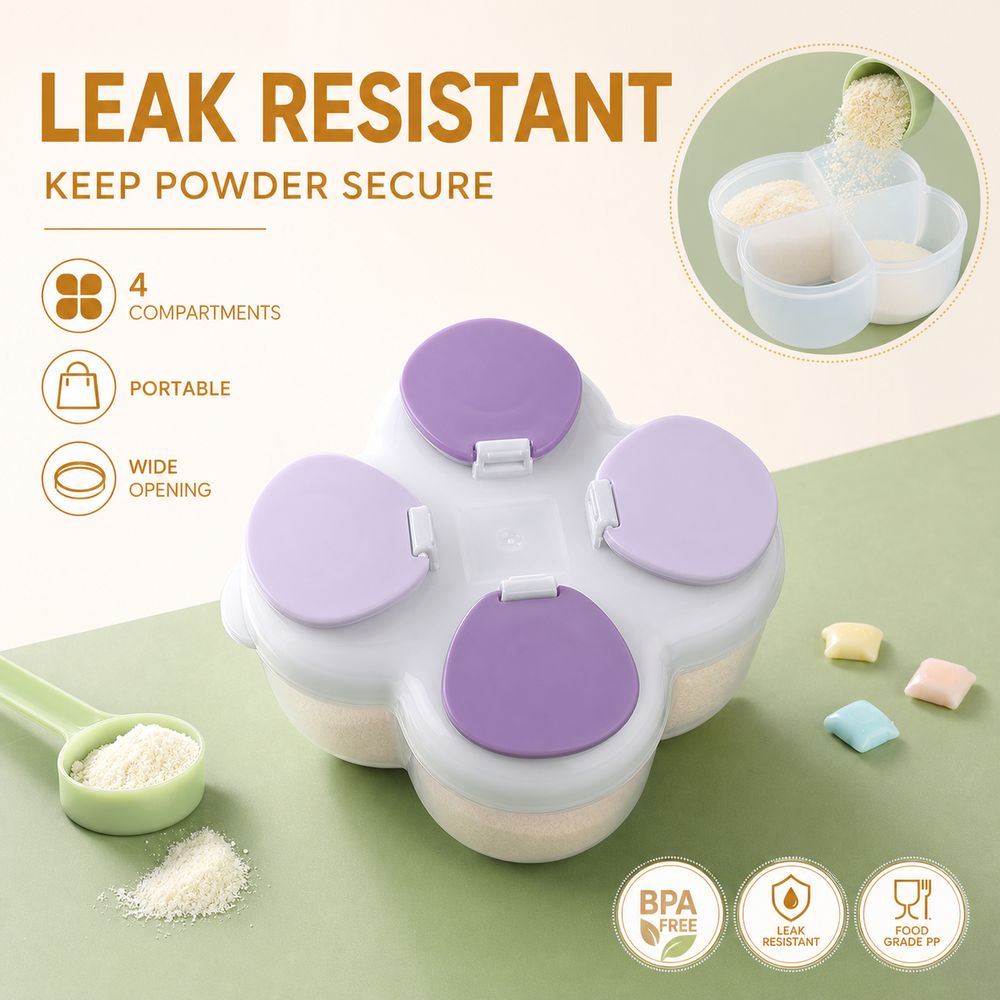 Partitioned Formula Dispenser  - Food Storage For Baby review and price