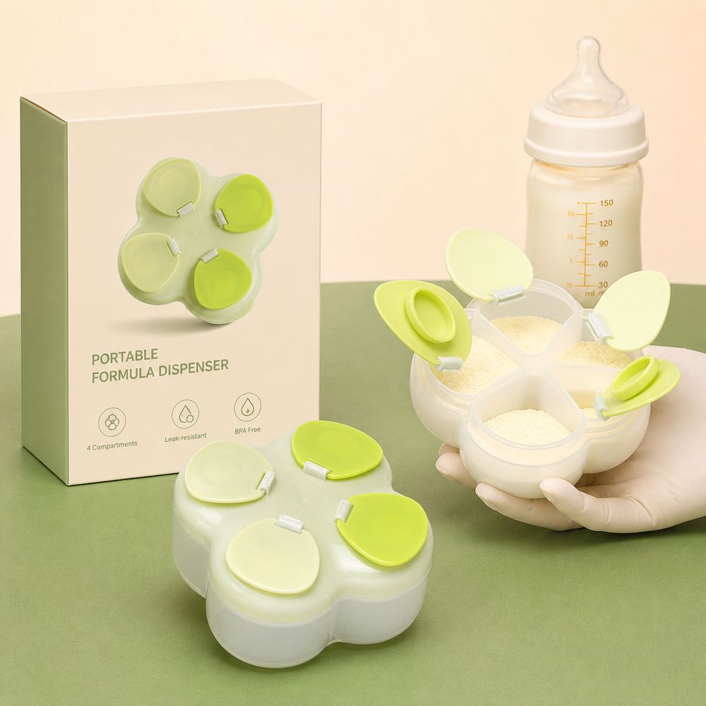 Partitioned Formula Dispenser  - Food Storage For Baby review and price