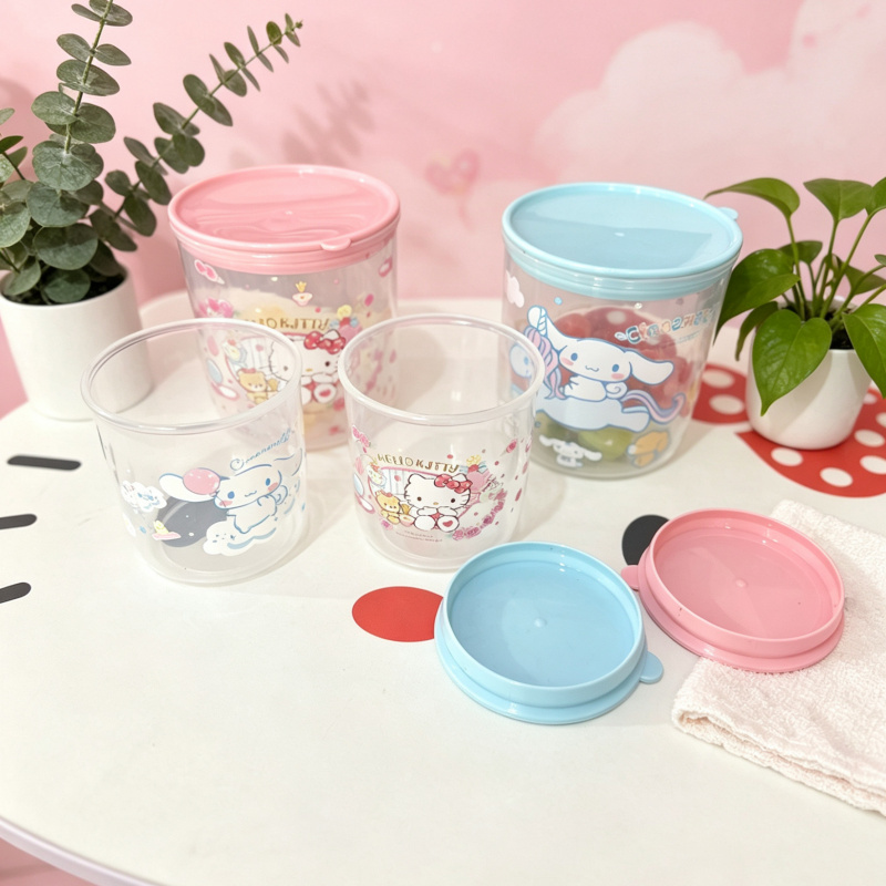 Hello Kitty Kuromi Cartoon Sto - Food Storage Jars Airtight review and price