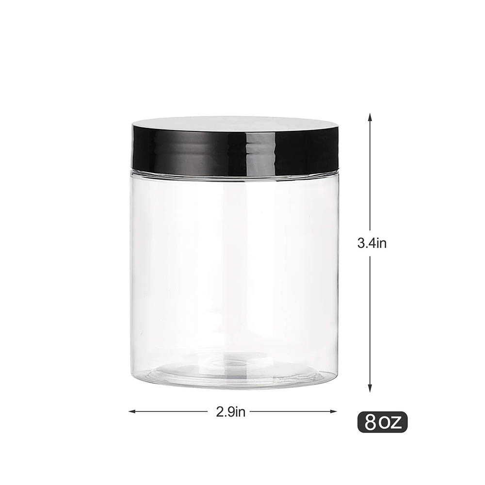 8OZ Plastic Jars with Lids, Cl - Food Storage Not Plastic review and price