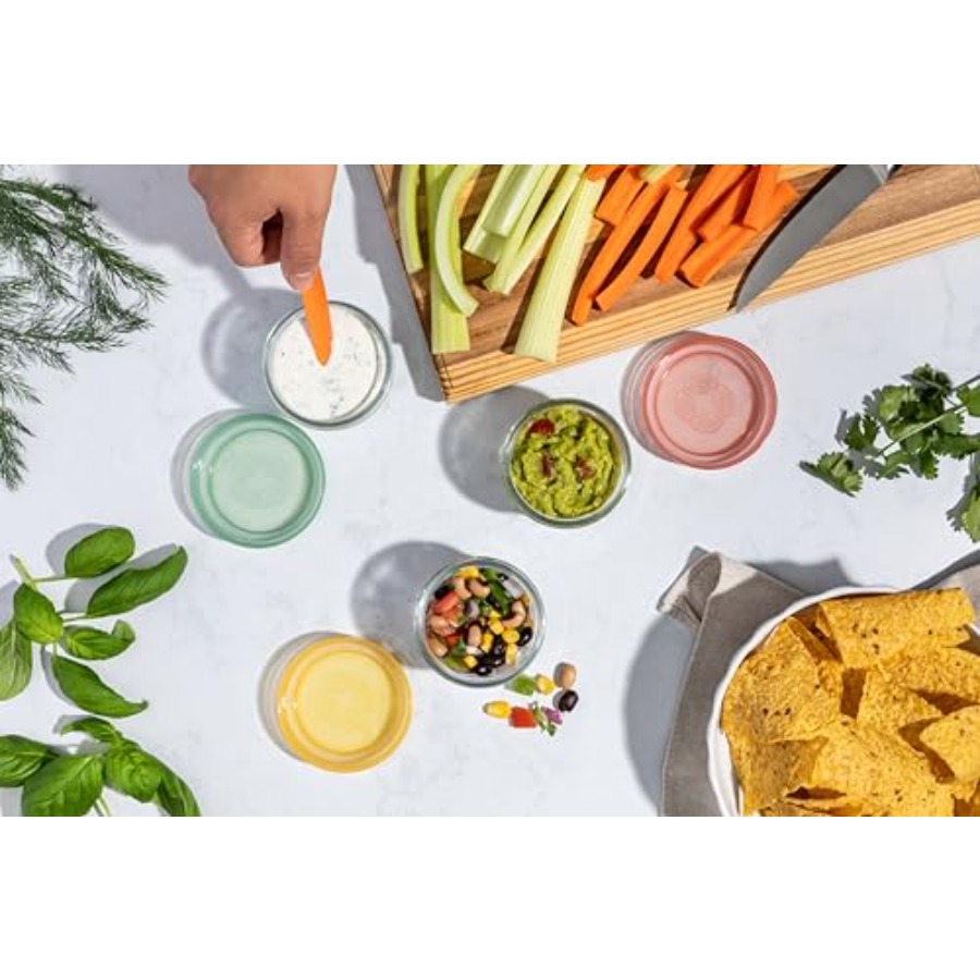 Color Lock Glass Meal Prep Set - Food Storage Containers With Lids review and price
