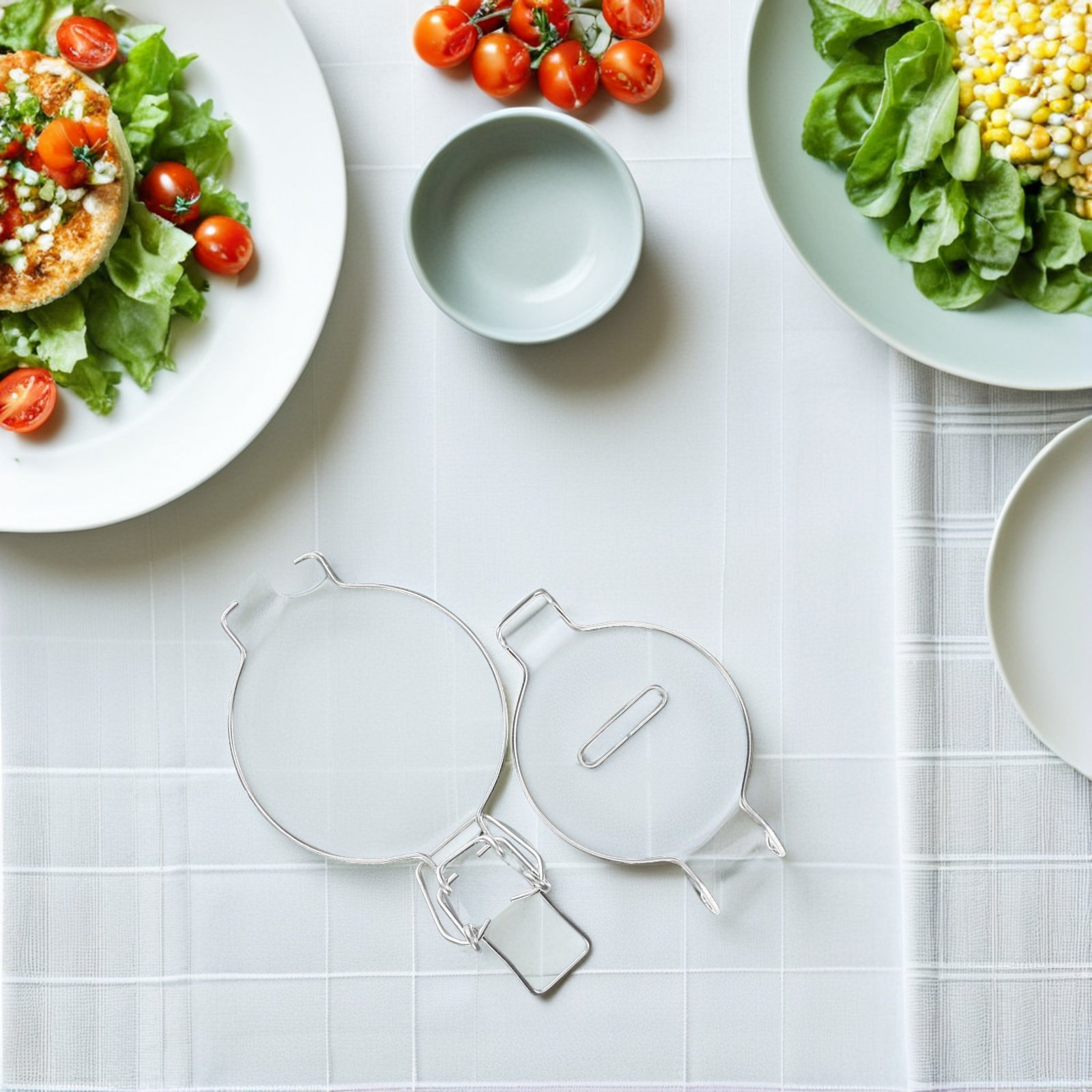 4Pcs Stainless Steel Wire Lock - Food Storage Jars Airtight review and price
