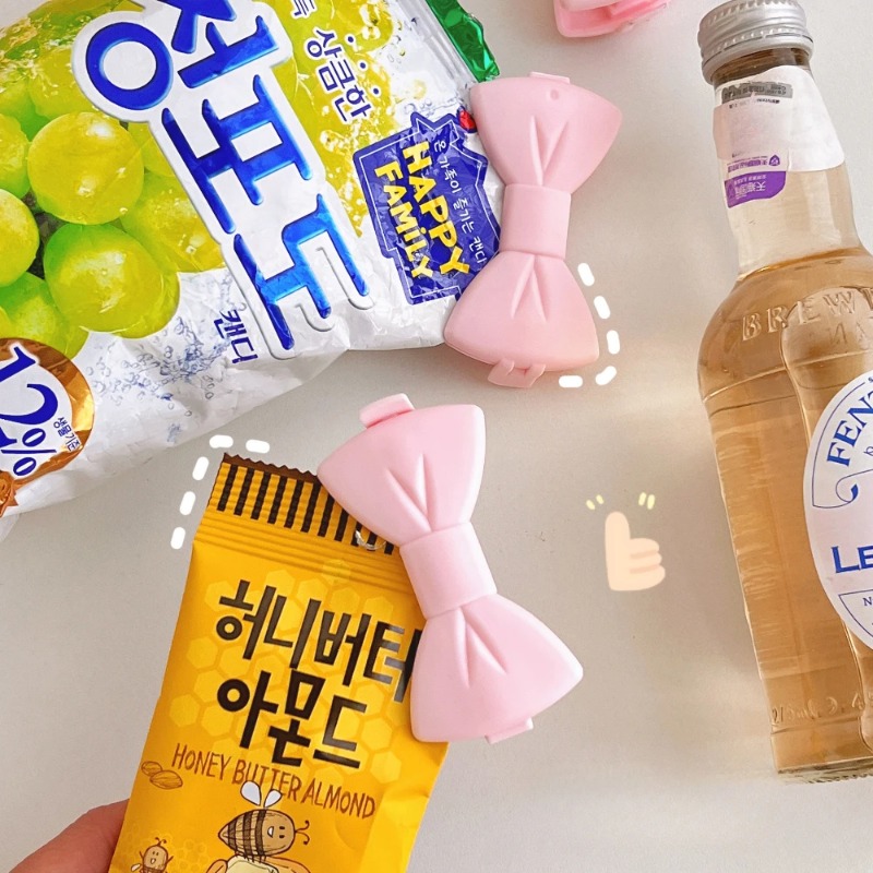 5PCS Kawaii Food Sealing Clip  - Food Storage Zip Bags review and price