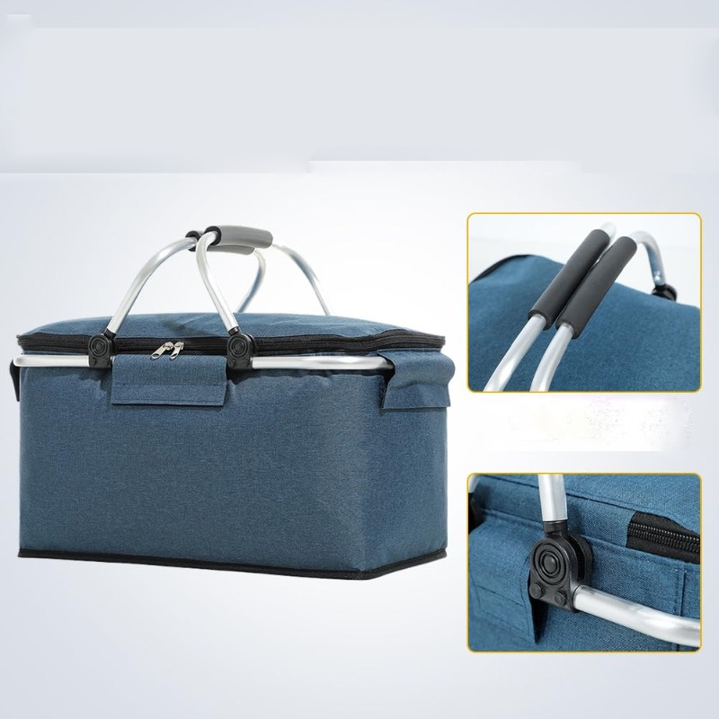 Flat Foldable Oxford Picnic Ba - Food Storage Aluminum review and price