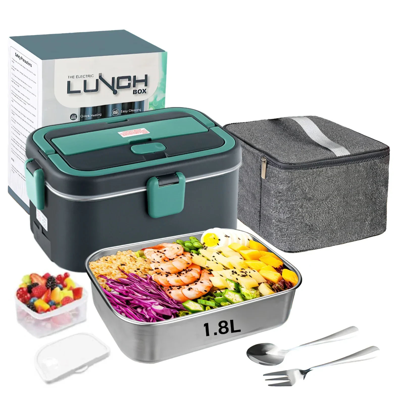 Electric Lunch Box Food Warmer - Portable Food Warmer review and price
