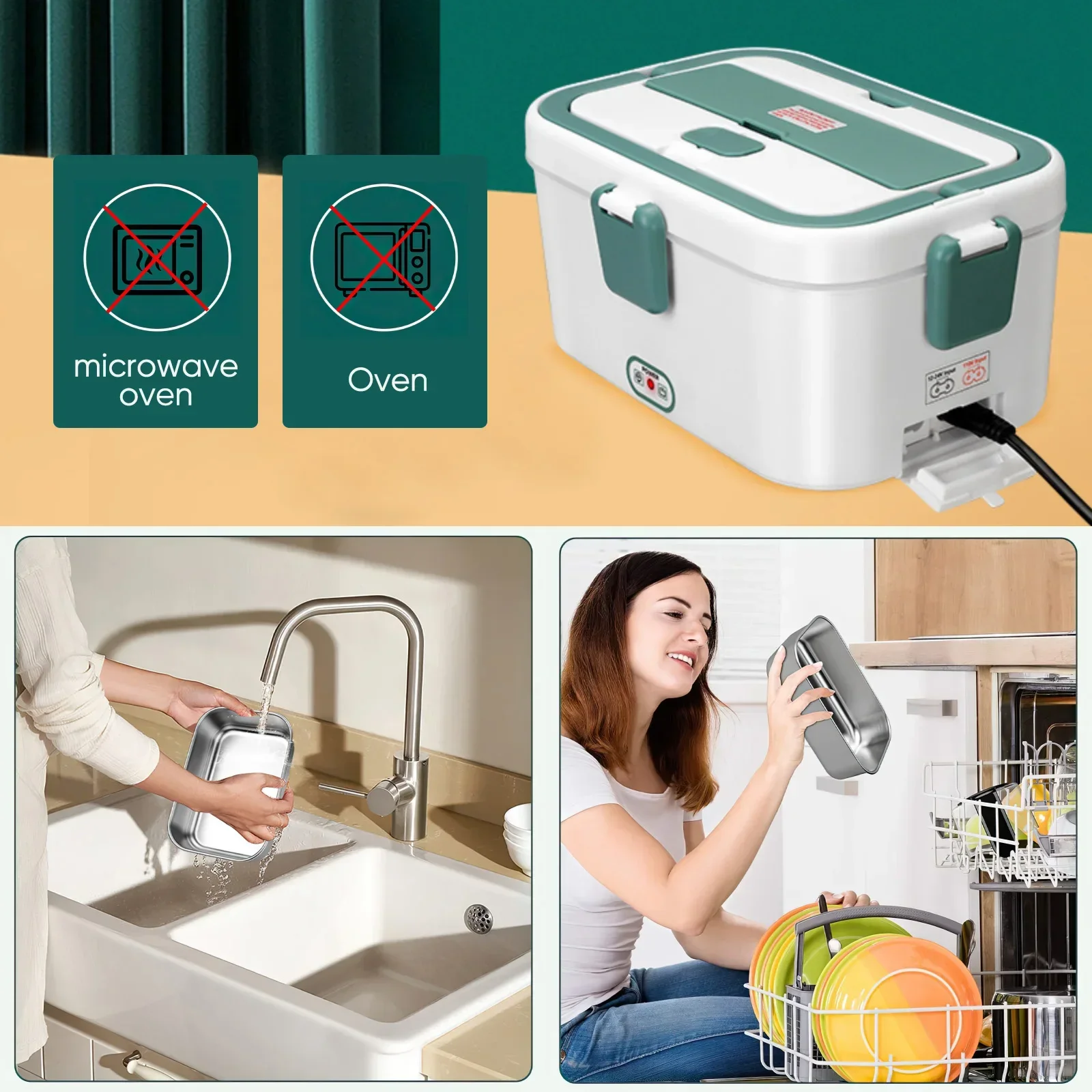 Electric Lunch Box Food Warmer - Portable Food Warmer review and price