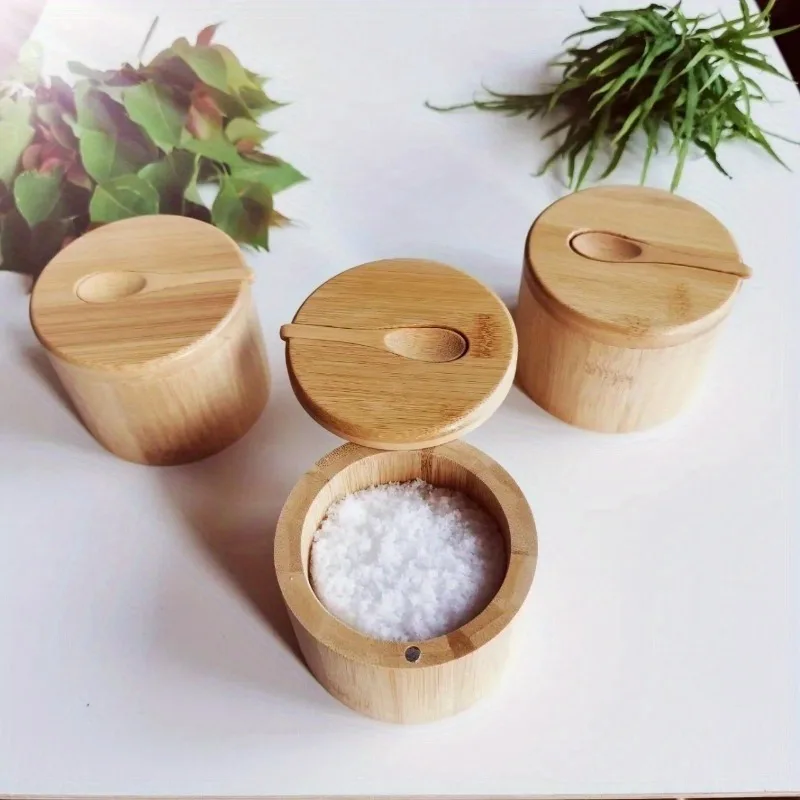 Bamboo Salt And Pepper Seasoni - Food Storage For Room review and price