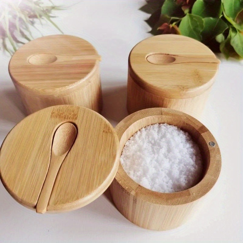 Bamboo Salt And Pepper Seasoni - Food Storage For Room review and price
