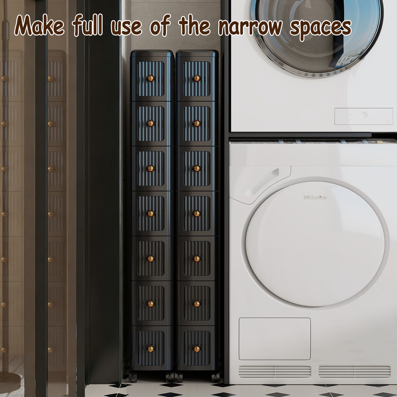 15CM Narrow Gap Drawer Storage - Food Storage For Room review and price