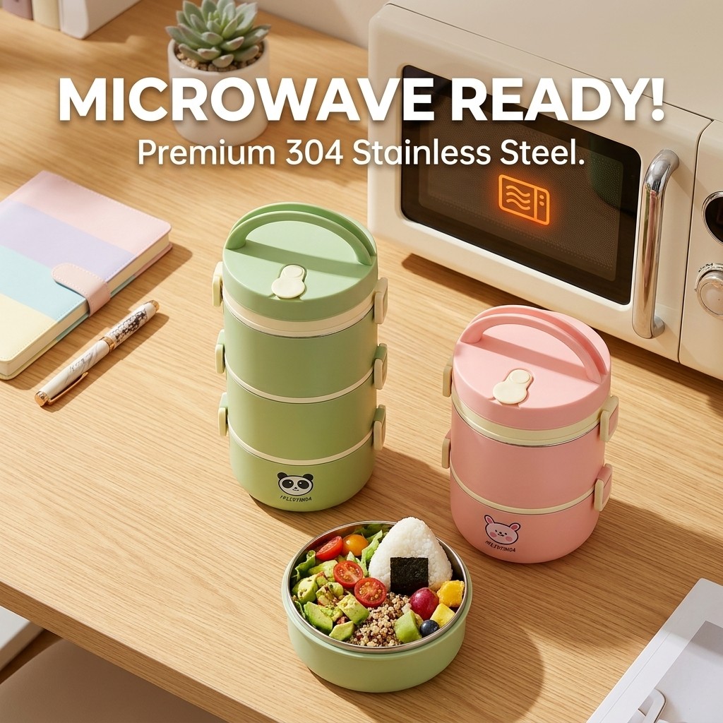 304 Stainless Steel Thermal Lu - Food Storage Containers B&M review and price