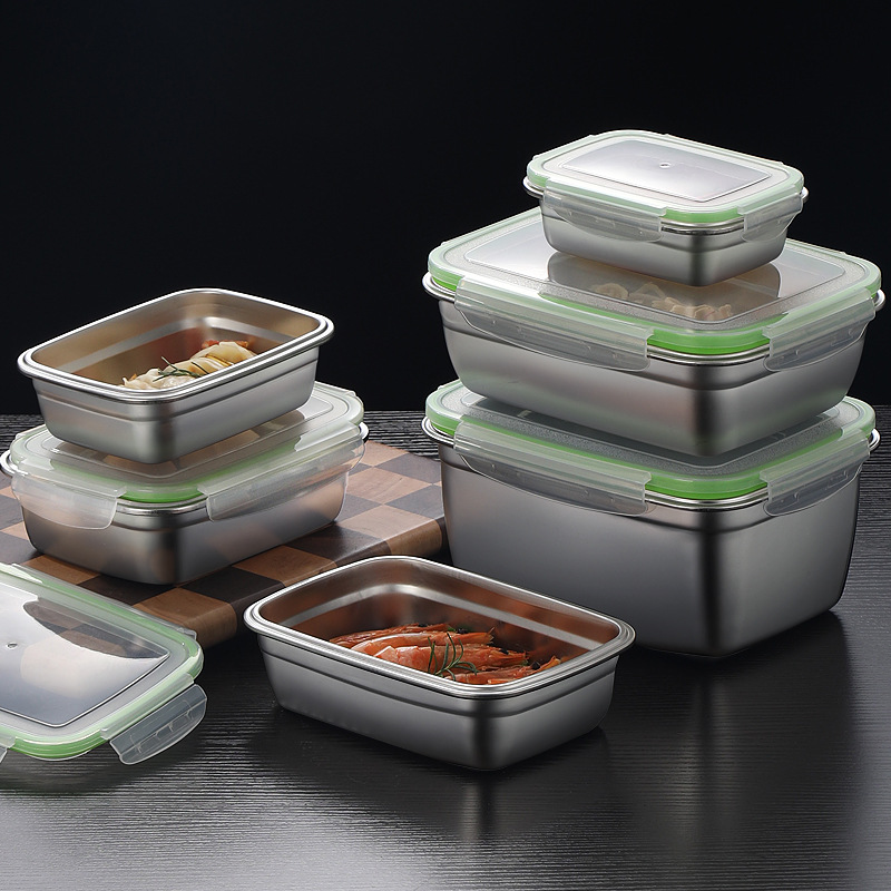 304 Stainless Steel Lunch Box  - Food Storage Containers B&M review and price