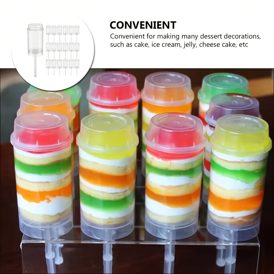 Cake Push Pop Containers with  - Portion Control Container review and price