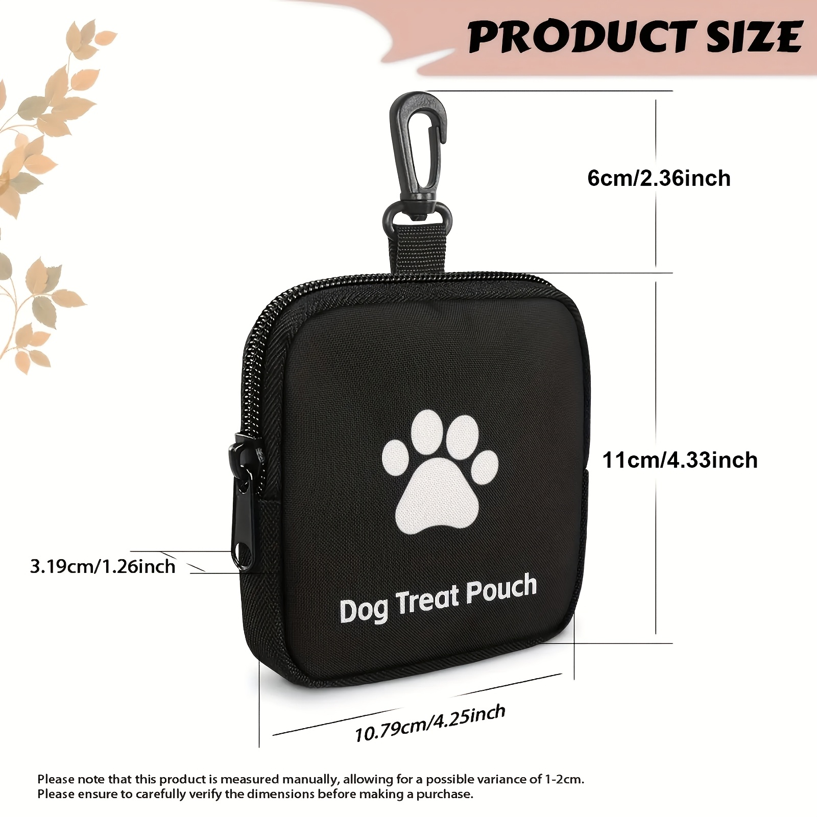 Dog Training Treat Pouch,Trave - Food Storage Zip Bags review and price