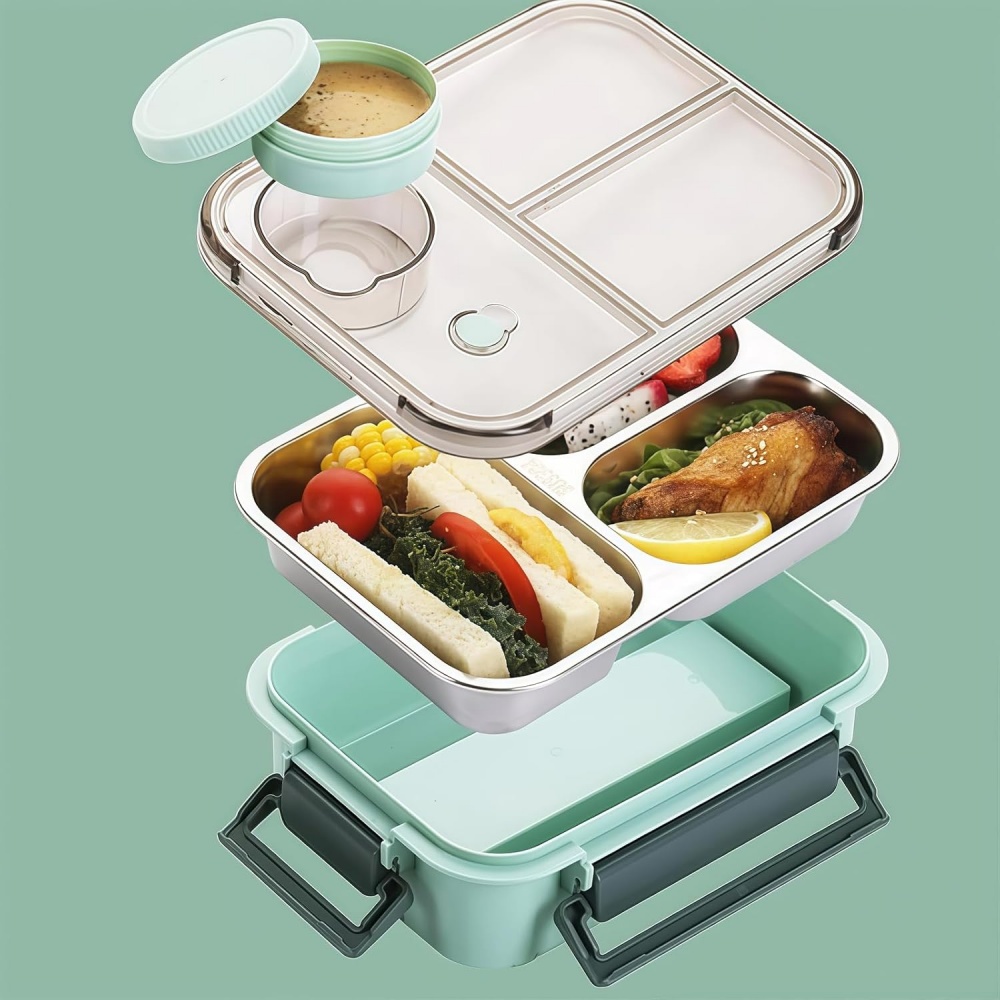 850ml Portable Lunch Boxes for - Food Storage Containers B&M review and price